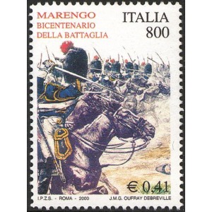 ITALIA - 2000 - 200° della Battaglia di Marengo - 1 v.