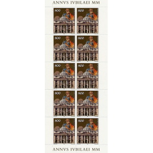 VATICANO - 2000 - Anno Santo del 2000 - 4 MF da 10 v.