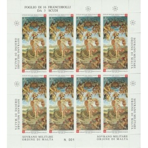 S.M.O.M. - 2000 - Antichi arazzi - 4 MF da 1 coppia