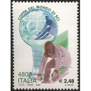 ITALIA - 2000 - Coppa del mondo di sci - 1 v.