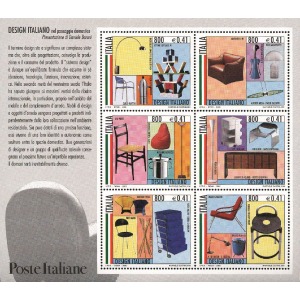 ITALIA - 2000 - Design italiano I serie - 1 BF