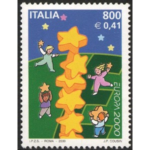 ITALIA - 2000 - Europa: Europa 2000 - 1 v.