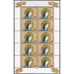 VATICANO - 2000 - Natale - 4 MF da 10 v.