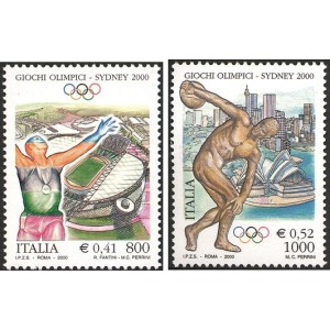 ITALIA - 2000 - Olimpiadi di Sidney 2000 - 2 v.