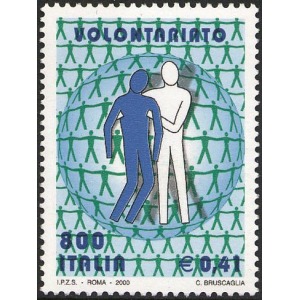 ITALIA - 2000 - Volontariato italiano - 1 v.