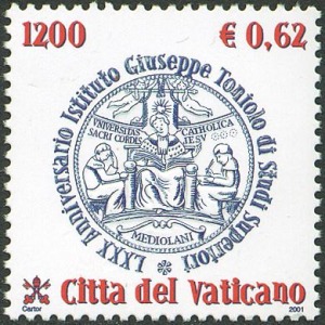 VATICANO - 2001 - 80° dell'Istituto G. Toniolo di Studi Superiori e dell'Univerità Cattolica del Sacro Cuore - 1 v.