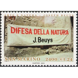 SAN MARINO - 2001 - 80° della nascita di Joseph Beuys - 1 v.