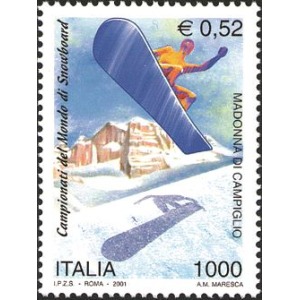 ITALIA - 2001 - Campionato mondiale di snowboard - 1 v.