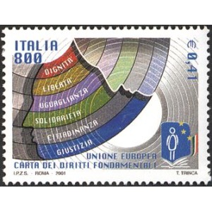 ITALIA - 2001 - Carta dei diritti fondamentali dell'Unione Europea - 1 v.