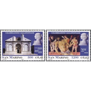SAN MARINO - 2001 - Celebrazioni Malatestiane - 2 v.