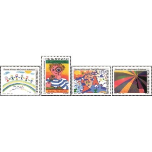 ITALIA - 2001 - Giornata dell'arte e creatività studentesca - 4 v.