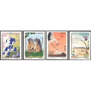 ITALIA - 2001 - L'ambiente e la natura - 4 v.