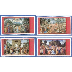 VATICANO - 2001 - La Cappella Sistina restaurata - 4 v.