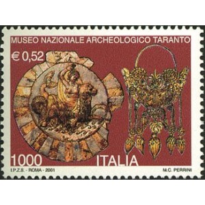 ITALIA - 2001 - Museo Archeologico di Taranto - 1 v.