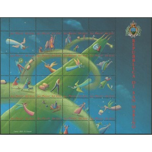 SAN MARINO - 2001 - Natale - 1 BF