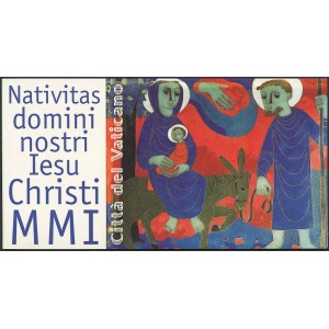 VATICANO - 2001 - Natale - 1 libretto