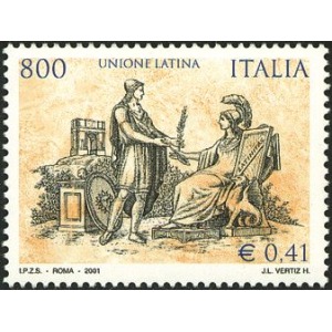 ITALIA - 2001 - Unione Latina - 1 v.