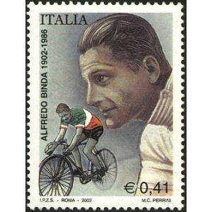ITALIA - 2002 - 100° della nascita di Alfredo Binda - 1 v.