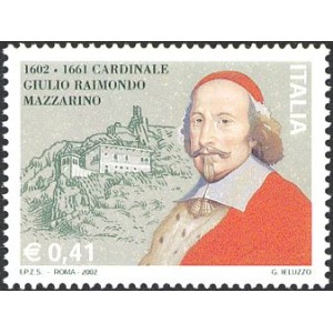 ITALIA - 2002 - 400° della nascita del Cardinale Giulio Raimondo Mazzarino - 1 v.