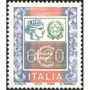ITALIA - 2002 - Alto valore 6,20 € - 1 v.