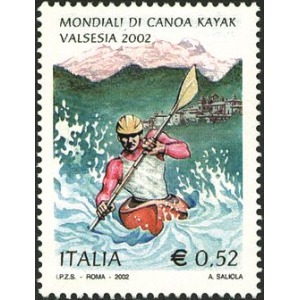 ITALIA - 2002 - Campionato mondiale di canoa kayak - 1 v.