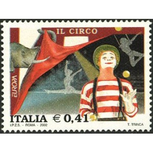 ITALIA - 2002 - Europa: Il circo - 1 v.