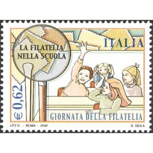 ITALIA - 2002 - Giornata della filatelia XVI serie - 1 v.