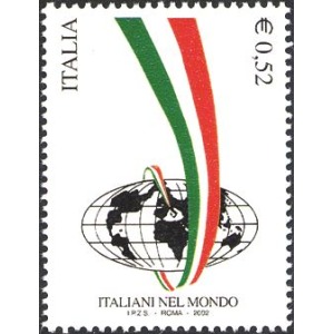 ITALIA - 2002 - Italiani nel mondo - 1 v.