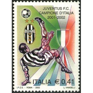 ITALIA - 2002 - Juventus campione d'Italia - 1 v.