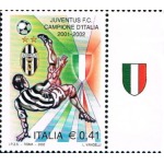 ITALIA - 2002 - Juventus campione d'Italia - 1 v. con bandella