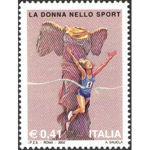 ITALIA - 2002 - La donna nello sport - 1 v.