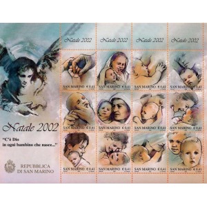 SAN MARINO - 2002 - Natale - 1 BF