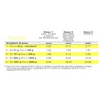ITALIA - 2002 - Posta Prioritaria 4 x 0,62 € con etichetta - 1 libretto