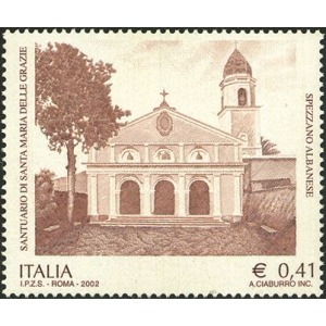 ITALIA - 2002 - Santuario di Santa Maria delle Grazie, Spezzano - 1 v.