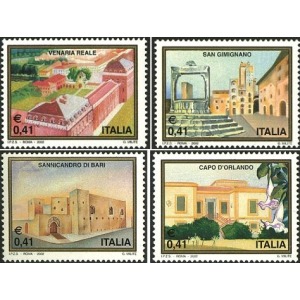 ITALIA - 2002 - Turistica XXIX serie - 4 v.