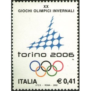 ITALIA - 2002 - XX Giochi olimpici invernali Torino 2006 - 1 v.