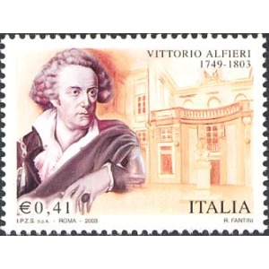 ITALIA - 2003 - 200° della morte di Vittorio Alfieri - 1 v.
