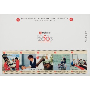 S.M.O.M. - 2003 - 50° del Malteser Hilfsdienst - 1 BF
