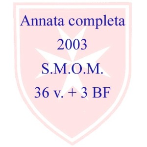 S.M.O.M. - 2003 - Annata completa - 36 v. + 3 BF