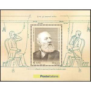 ITALIA - 2003 - Antonio Meucci - 1 BF