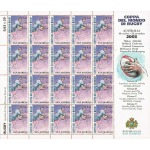SAN MARINO - 2003 - Coppa del mondo di rugby - 4 MF da 20 v. con illustrazione