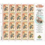 SAN MARINO - 2003 - Coppa del mondo di rugby - 4 MF da 20 v. con illustrazione