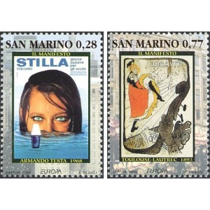 SAN MARINO - 2003 - Europa: L'arte del manifesto - 2 v.