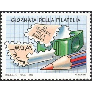 ITALIA - 2003 - Giornata della filatelia XVII serie - 1 v.