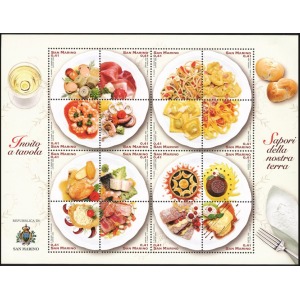 SAN MARINO - 2003 - I sapori della nostra terra - 1 BF