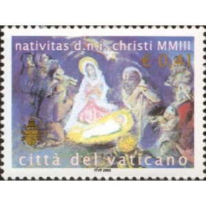 VATICANO - 2003 - Natale - 1 v.