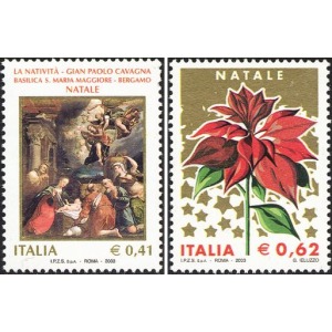 ITALIA - 2003 - Natale - 2 v.