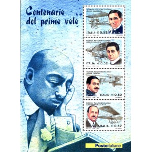 ITALIA - 2003 - Pionieri dell'aviazione - 1 BF