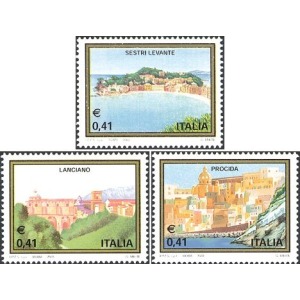 ITALIA - 2003 - Turistica XXX serie - 3 v.