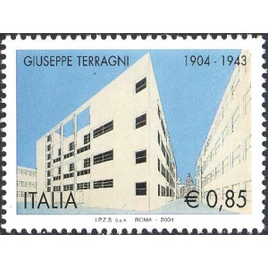 ITALIA - 2004 - 100° della nascita di Giuseppe Terragni - 1 v.